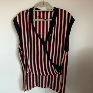 Zara silk top- great for work!